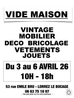 Image Vide maison lorrez le bocage paques (photo 1)