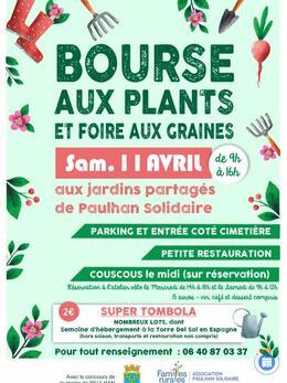 Image Bourse aux plants et foire aux graines aux jardins partagés (photo 1)