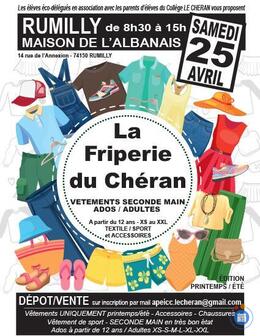 Image FRIPERIE DU CHERAN - Dépôt-vente de vêtements ado-adultes (photo 1)