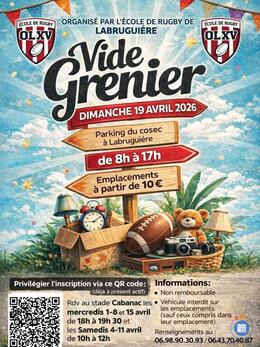 Image vide grenier Ecole de Rugby (photo 1)