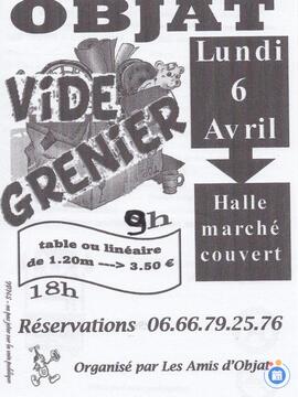 Image Vide grenier OBJAT (photo 1)