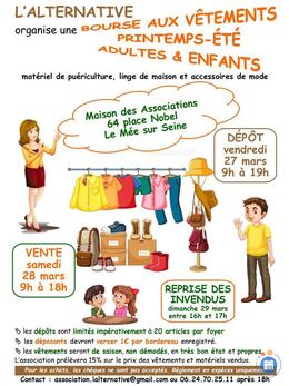 Image Bourse aux vêtements enfants et adultes puériculture (photo 1)
