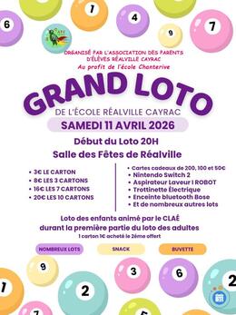 Image Loto de L école Chanterive Réalville Cayrac (photo 1)