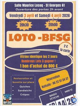 Image LOTO DU Basket Flers-St Georges (photo 1)