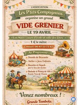 Image Vide grenier Les Noës (photo 1)