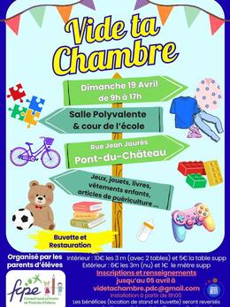 Image Vide ta chambre - fcpe pont du château (photo 1)