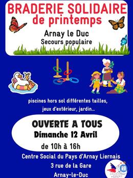 Image Braderie Solidaire de Printemps (photo 1)