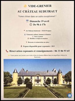 Image Vide-grenier au Château de Suduiraut (photo 1)