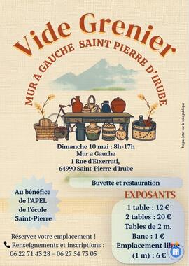 Image Vide Grenier - Ecole St Pierre (photo 1)