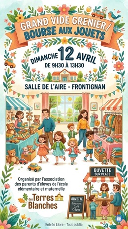 Image Vide-grenier et Bourse aux jouets Écoles des Terres Blanche (photo 1)