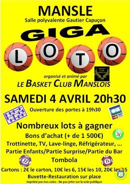 Image Loto du basket club manslois (photo 1)