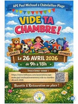 Image Vide ta chambre (APE PAUL MICHAUD) (photo 1)