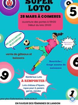 Image super loto des féminines du foot de Langon (photo 1)