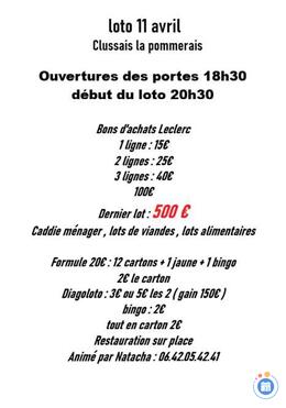 Image super loto animé par Natacha (photo 1)