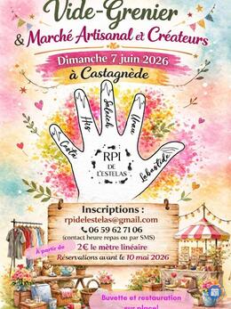 Image Vide grenier et marché artisanal et créateurs (photo 1)