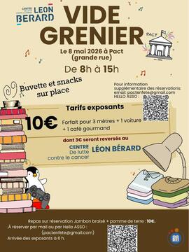 Image Vide-greniers du 8 mai à Pact ( Isère) (photo 1)