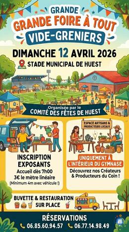 Image Grande foire a tout et espace artisans et producteurs (photo 1)