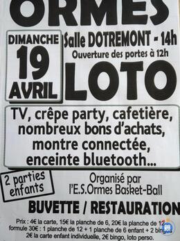 Image Loto de l'Esormes basket (photo 1)
