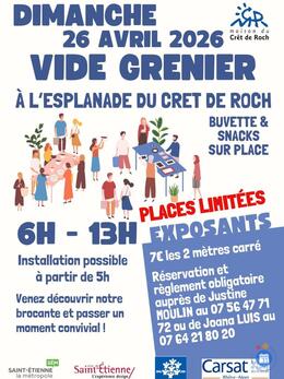 Image Vide grenier de la Maison du Crêt de Roch (photo 1)