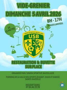 Image Vide grenier de l Union sportive Bazeillaise (photo 1)