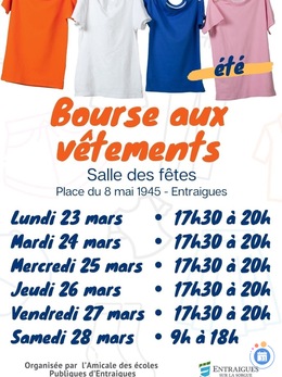 Image Bourse aux vêtements été (photo 1)