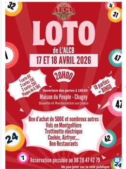 Image Loto de l’Amicale Laïque Chagny Basket (photo 1)