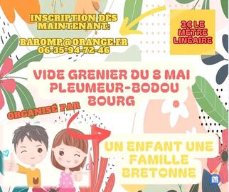 Image Vide-grenier de l'association un enfant une famille bretonne (photo 1)
