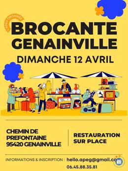 Image Brocante de Genainville organisée par l'APEG (photo 1)