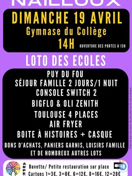 Image Loto des écoles de Nailloux (photo 1)