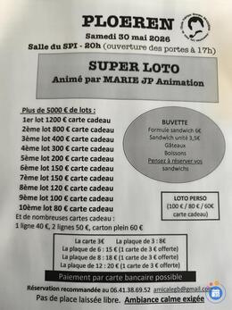 Image Super loto organisé par Marie JP (photo 1)
