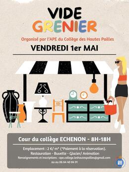 Image 1er Vide-greniers de l'APE du collège les Hautes Pailles (photo 1)
