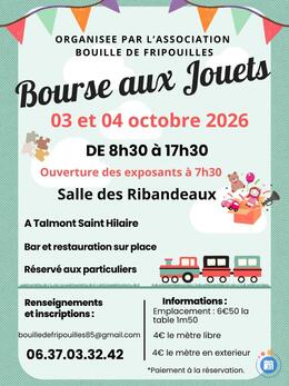 Image Bourse aux Jouets de l'association 'Bouille de Fripouilles' (photo 1)