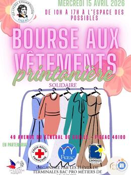 Image Bourse au vêtements solidaire printanière (photo 1)
