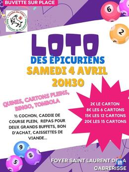 Image Loto des épicuriens (photo 1)