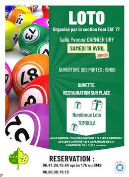 Image Super loto section foot esf 77 (photo 1)