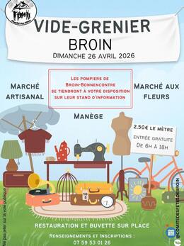 Image Vide grenier, marché aux fleurs et artisanal (photo 1)