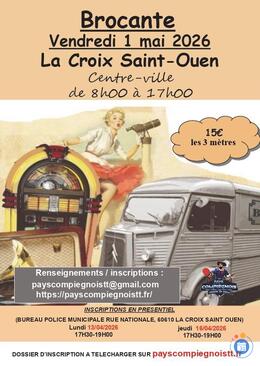 Image Brocante-vide greniers la croix saint-ouen vendredi 1er mai (photo 1)