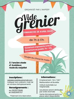 Image Vide grenier Aveizieux 26 AVRIL 2026 (photo 1)