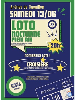 Image Loto nocturne plein air (photo 1)