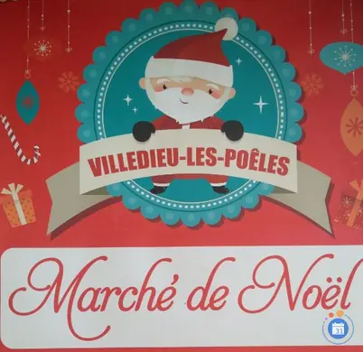 Affiche Marché de Noël