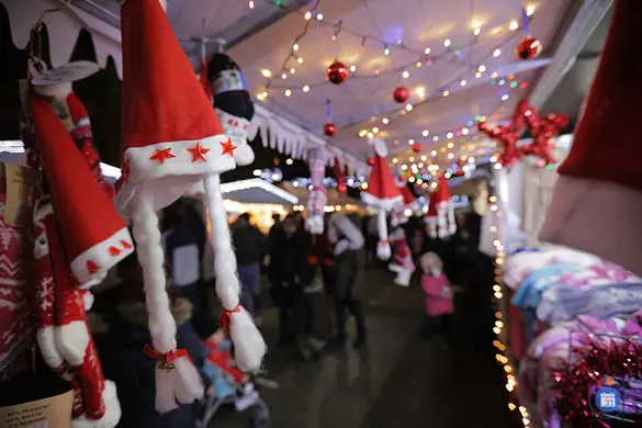 Affiche Marché de Noël