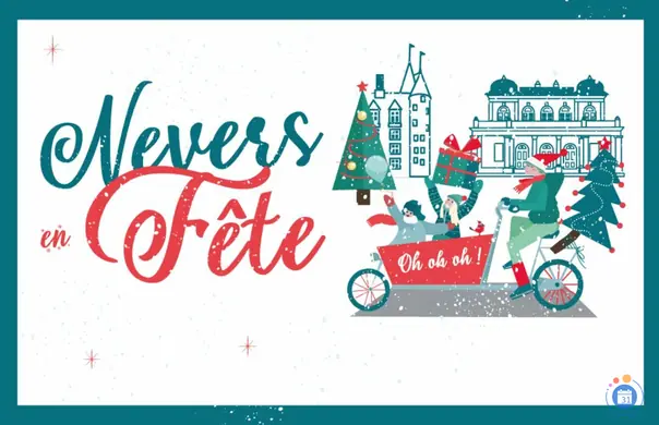 Affiche marché de Noël