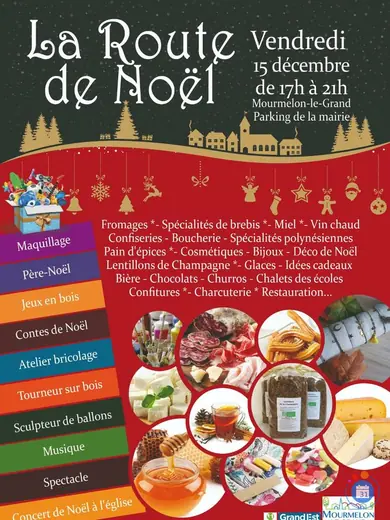 Affiche Marché de Noël