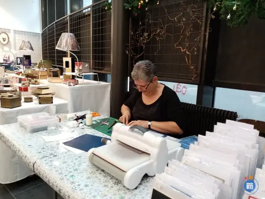 Affiche Marché de Noël de lure