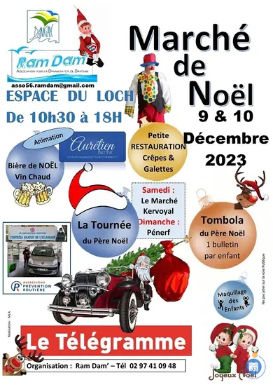 Affiche marché de Noël 14è année