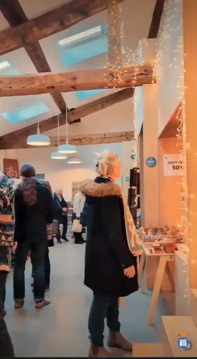 Le marché de Noël artisanal du MIX Coworking