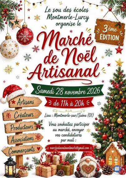 Marché de Noël artisanal 2025