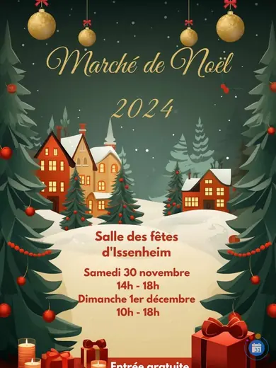 Affiche Marché de Noël