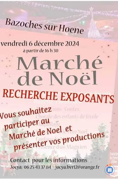 Affiche Marché de Noel