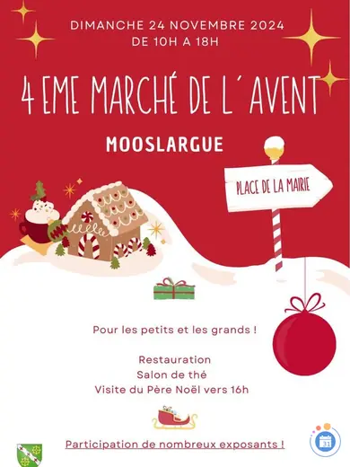 Affiche Marché de l'avent